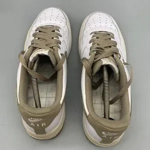 Nike | Shoes | Nike Air Force Low 7 White Khaki 315122123 Sz  display picture 3